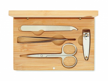 Logo trade promotional gifts image of: Manicure nail tool set